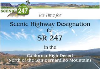 Scenic Highway 247 Designation